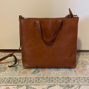 Madewell Zip Top Transport Tote Crossbody